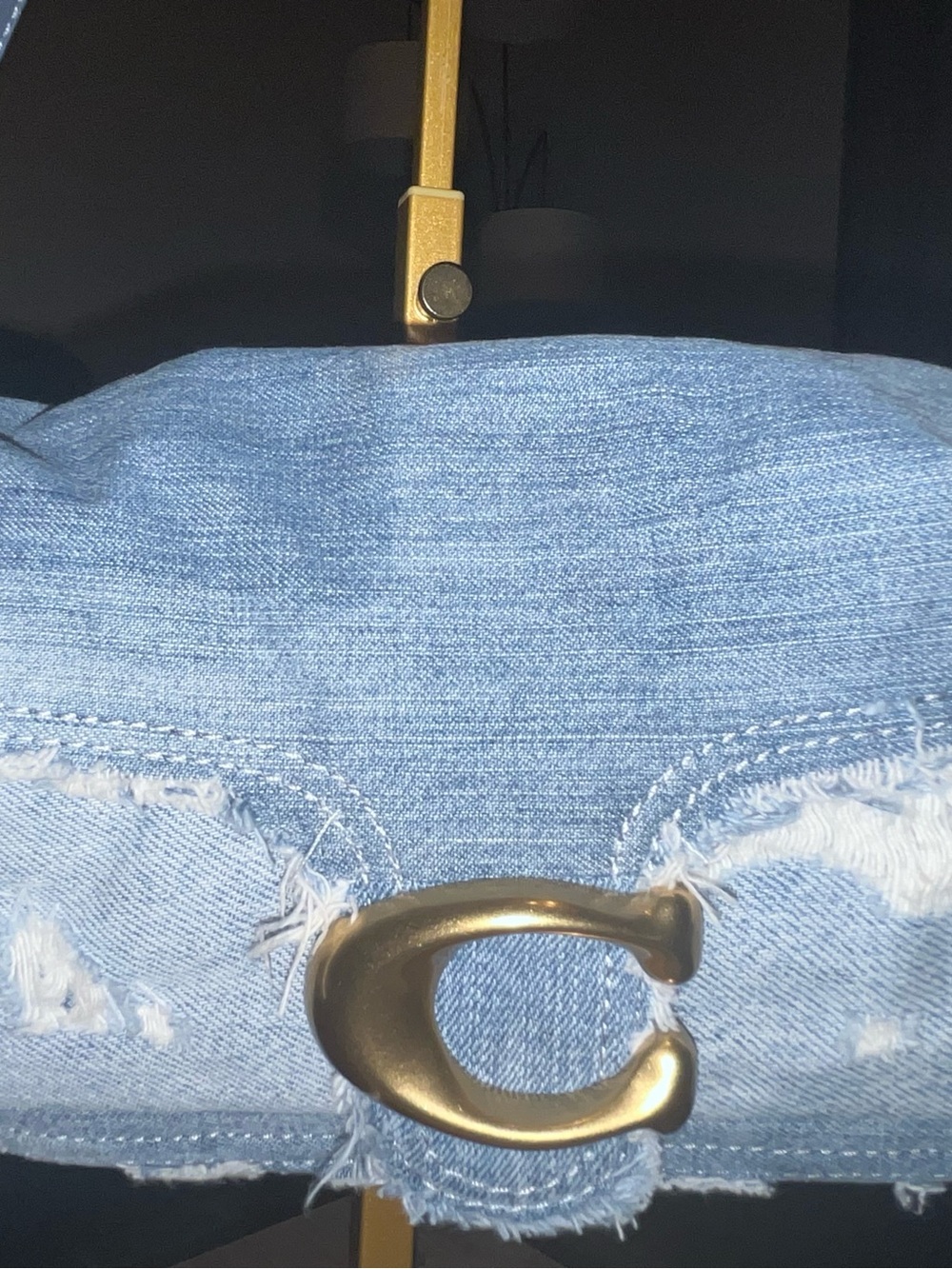 NEW! Coach Denim Tabby 26 - Picture 2 of 12